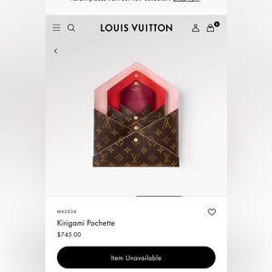 Louis Vuitton Kirigami Pochette